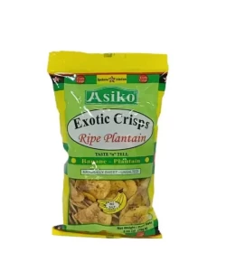 Plantain Crisps- Asiko Green
